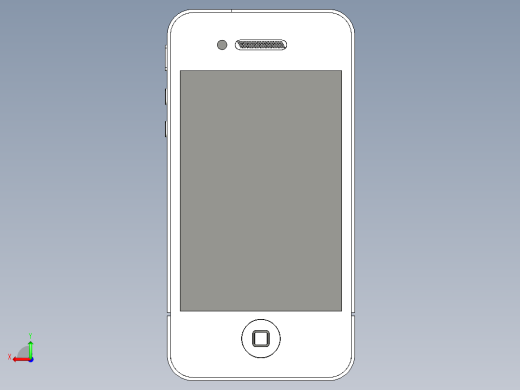 IPhone4模型后视缩略图
