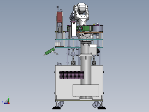 PCB板支架自动组装机右视缩略图