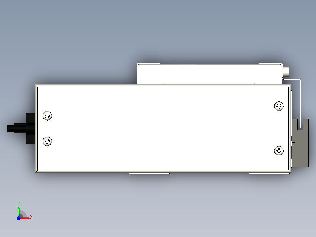 Toyo东佑达直线模组-ECH14-200-BR-400W前视图