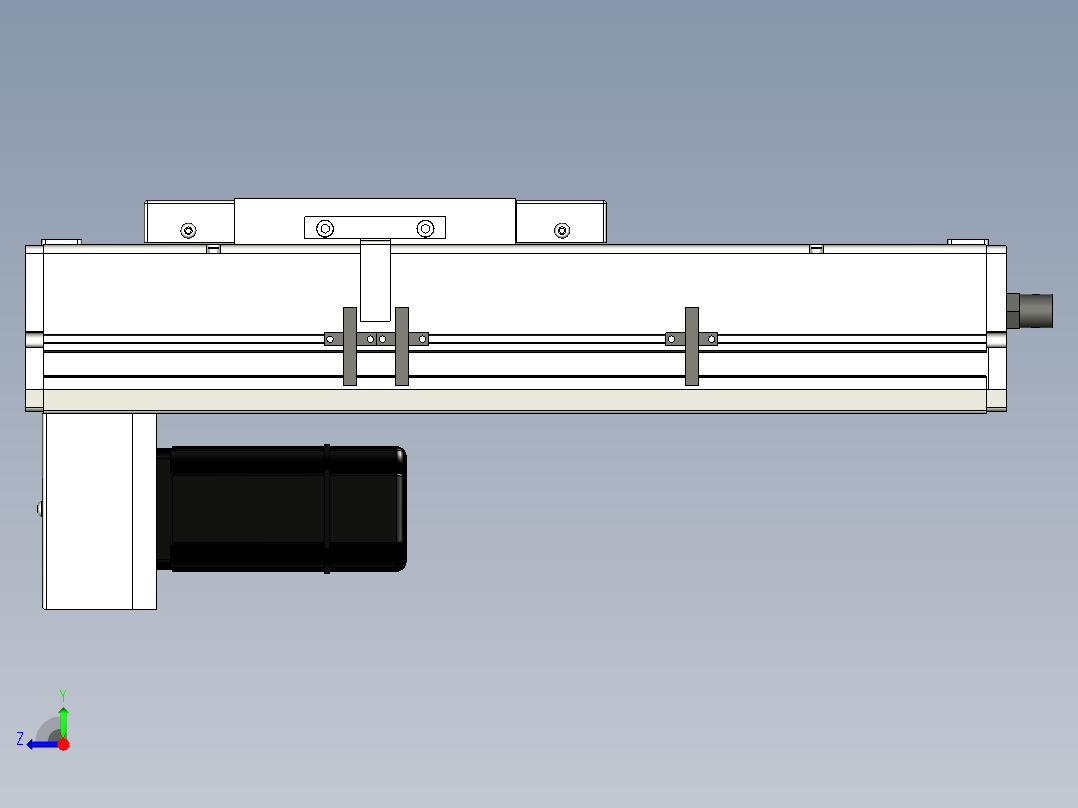 Toyo东佑达直线模组-ECH17-150-BM-400W右视图