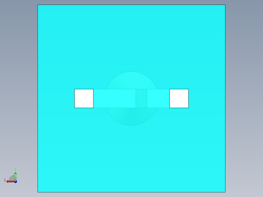 LED_Square_Cyan_5x5x9.7mm后视图