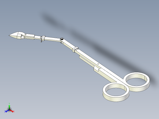 脑膜钳正等轴测缩略图