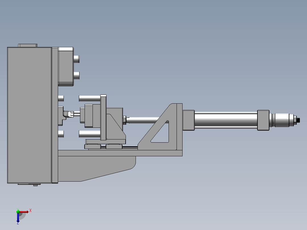 精巧热熔机俯视图