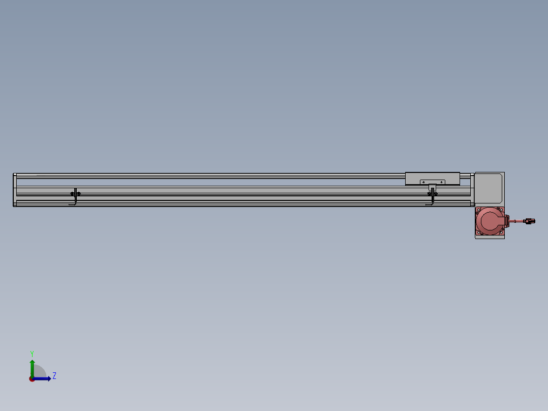 精密模组MT170-L125-1000-RD-M75-C4左视图