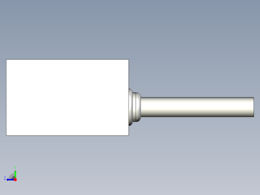 基恩士LX2-110R_kc图纸模型右视缩略图