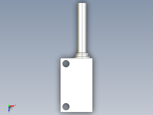 基恩士LX2-110R_kc图纸模型俯视缩略图