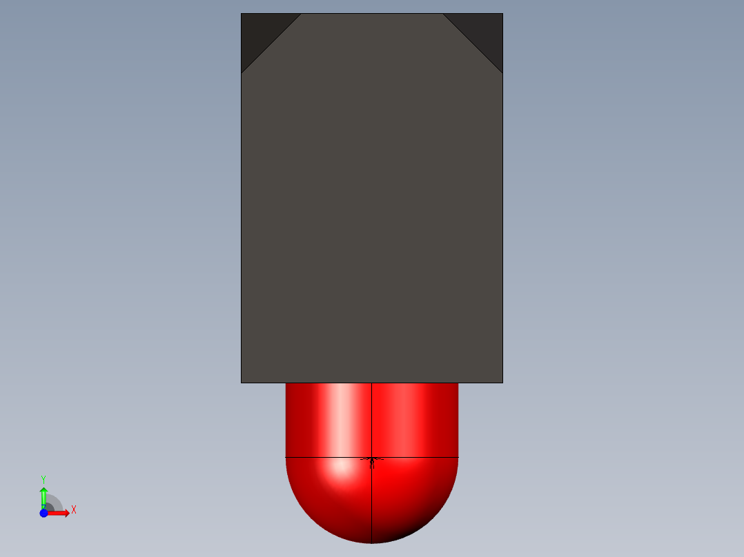 LED贴片3毫米角，颜色为红色、绿色和黄色前视图