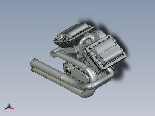 哈雷戴维森 V ROD 发动机