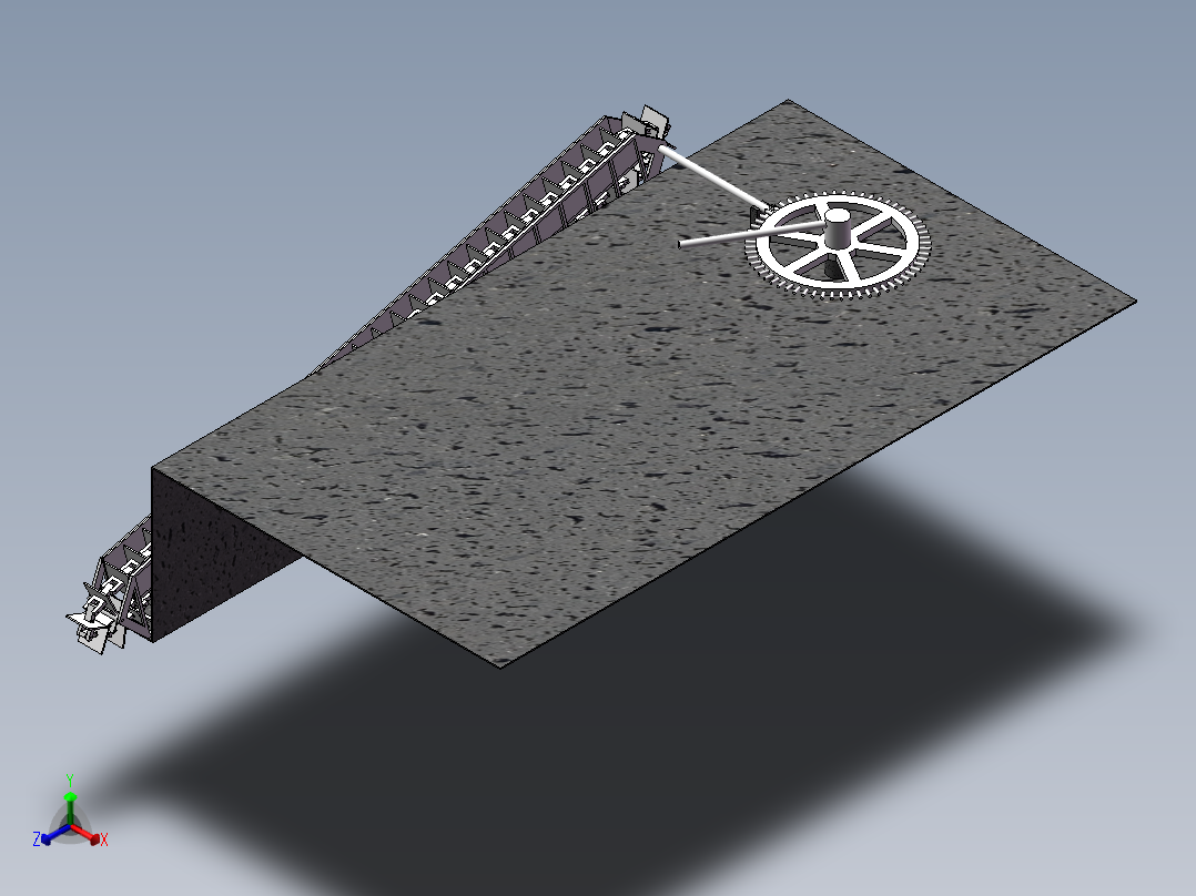 模型正等轴测图
