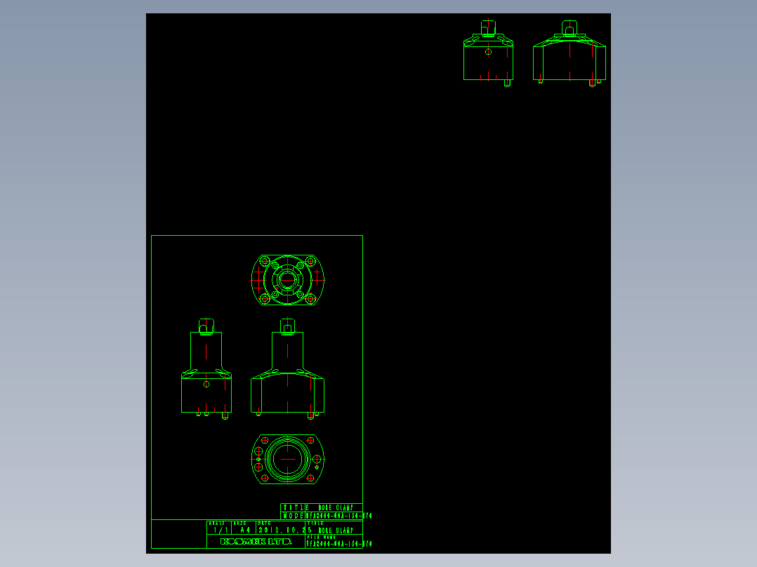 KOSMEKSFA2000-G0A-130-H70多系列多零件图纸模型多系列多零件图纸模型