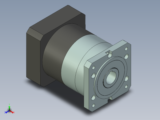 直齿孔PLF160-L1-LC 42-114.3-200-M12.stp正等轴测缩略图