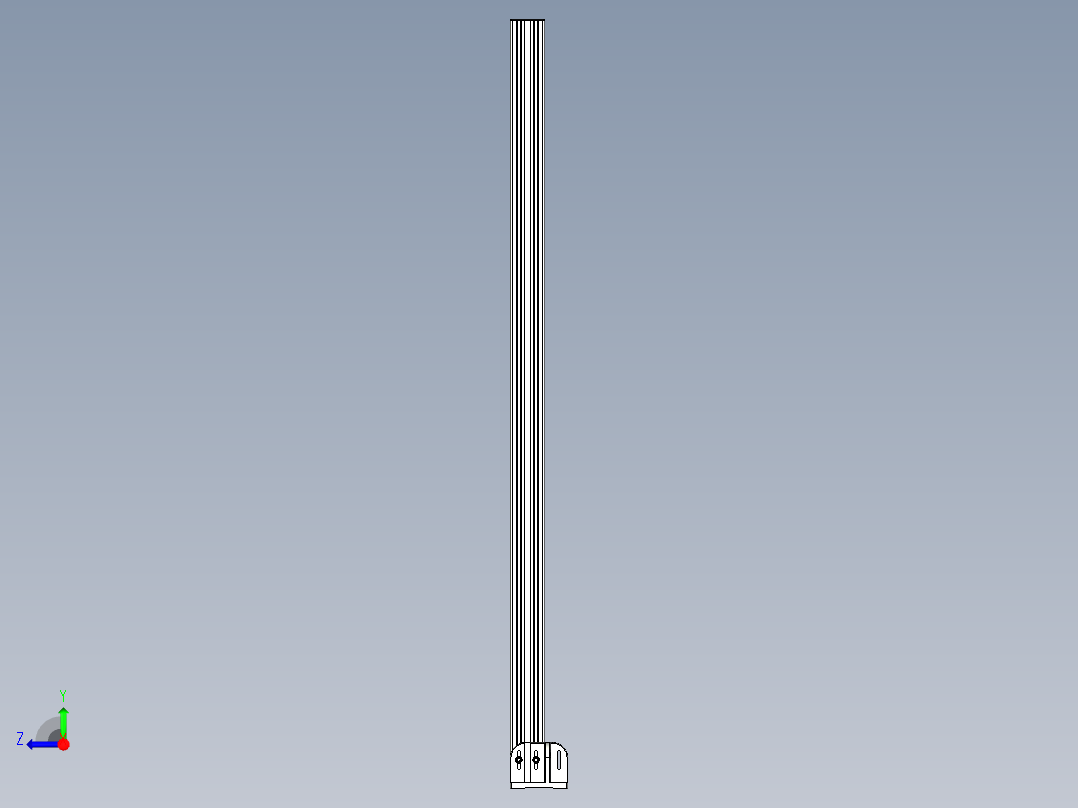 型材-BR 90X90 POST KJN90POST右视图
