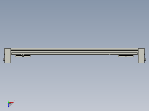 威洛博双电机滑台-VBC14S2-L50-S900-BU-P40-C6俯视缩略图
