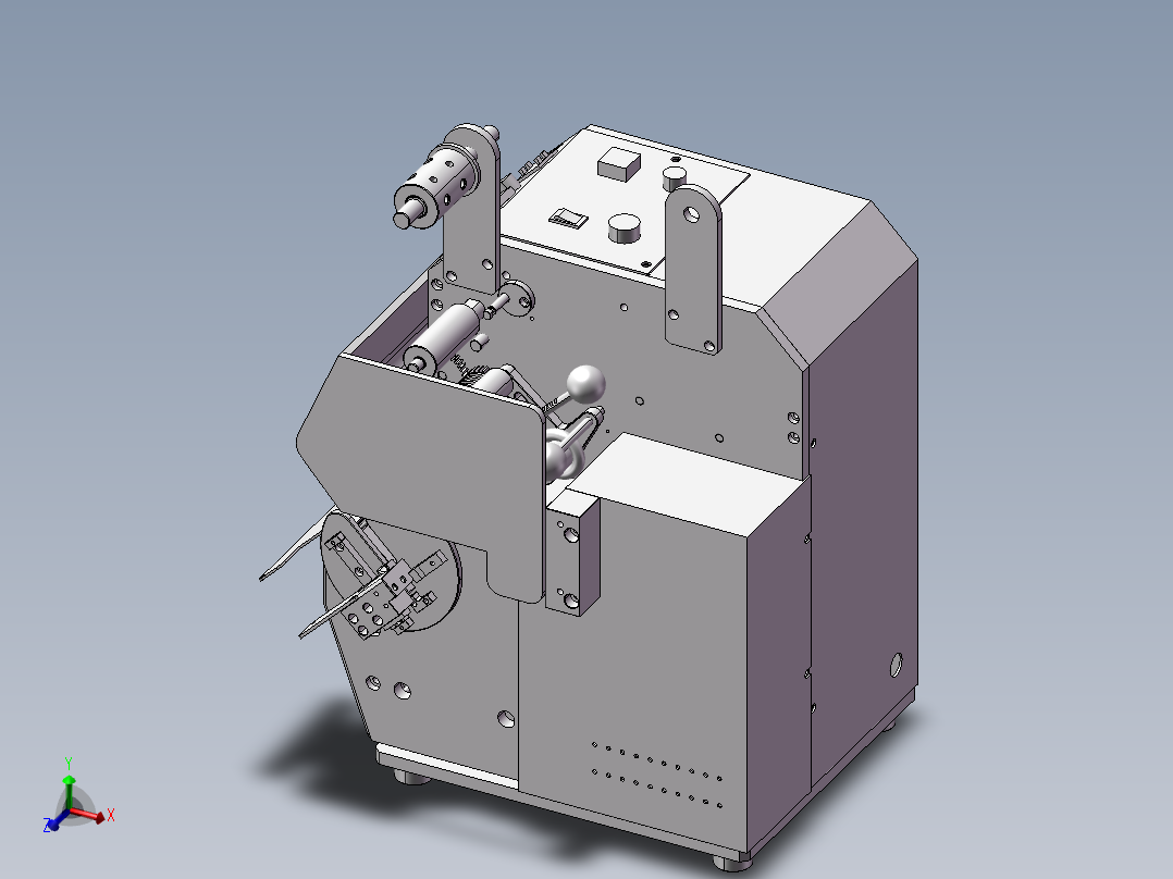 卷胶布机(完整版)
