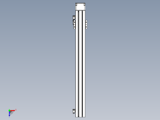 TPA-KNR-60E-1205C-L550A1-MP-BJ60-N3线性模块铝制底座俯视缩略图