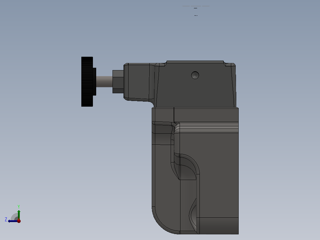 YUKEN EUROPE LTD-BSG-06液压元件右视图