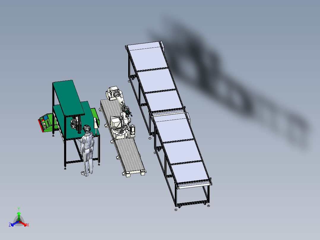 圆环小件的自动化视觉检测机构