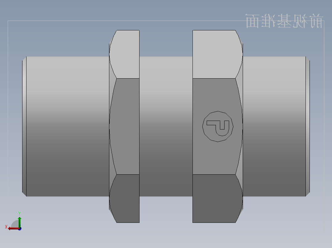 直通隔板接头、6D-42LN后视图