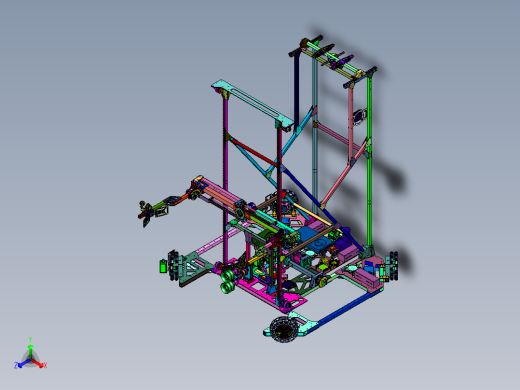 存储仓库运输用无人搬运车