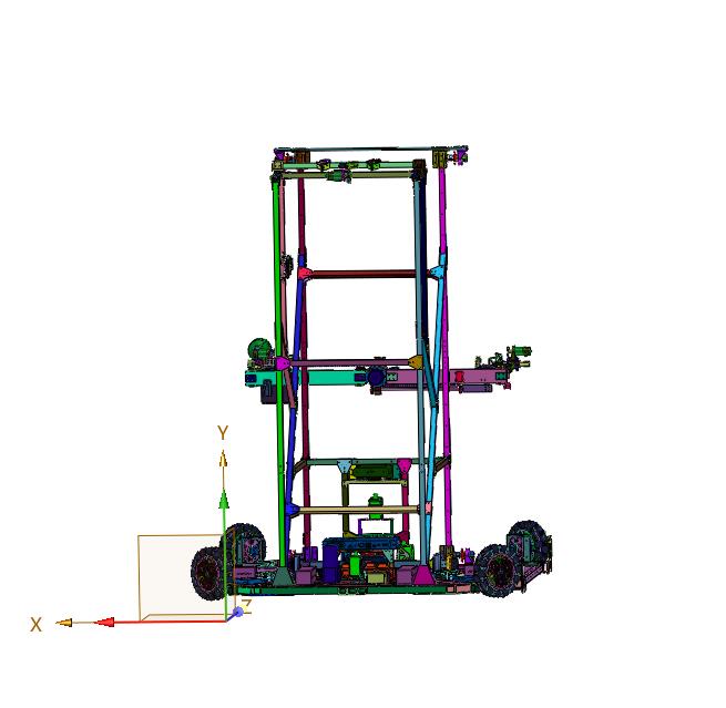 存储仓库运输用无人搬运车