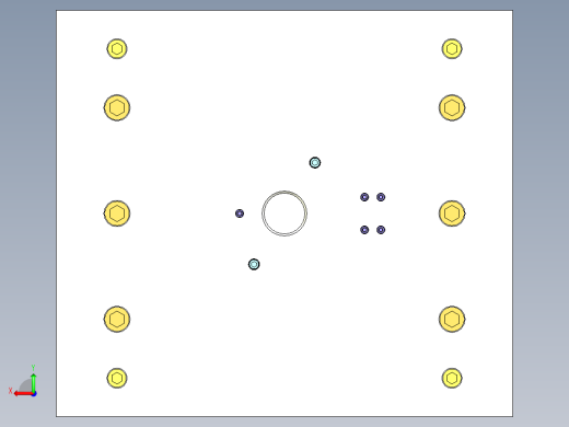 豆浆机底盖（大水口直接进胶）后视缩略图