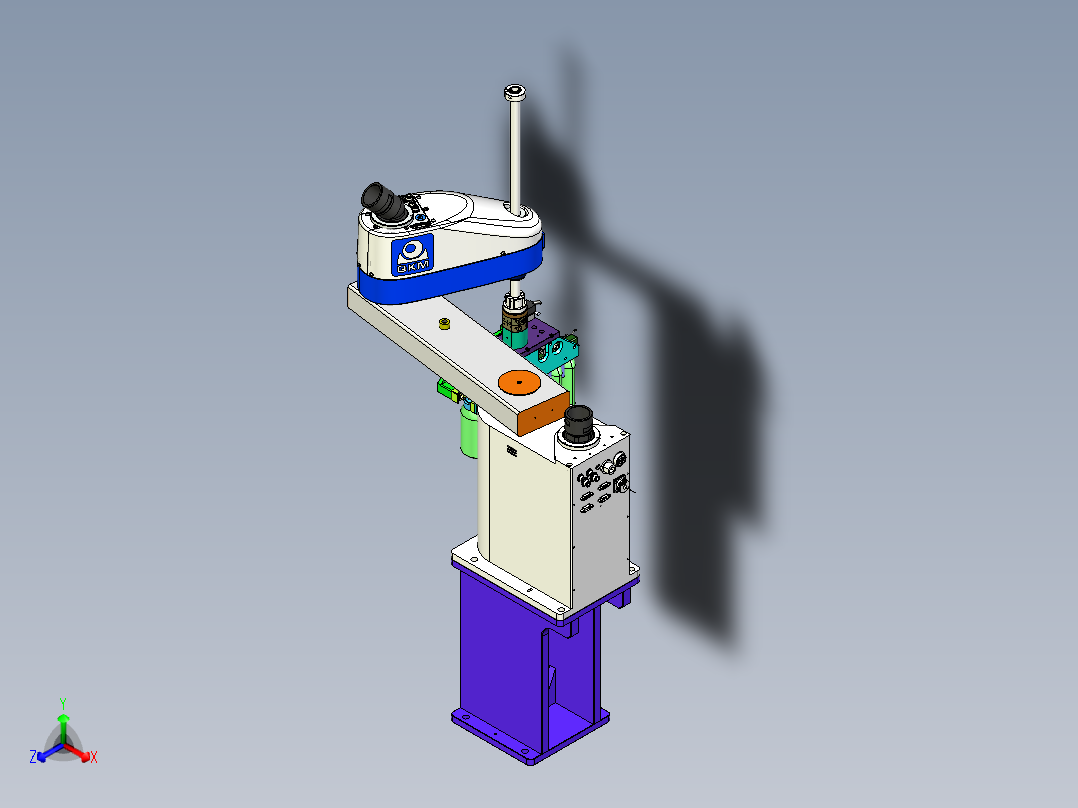 平面机械手抓瓶机械手