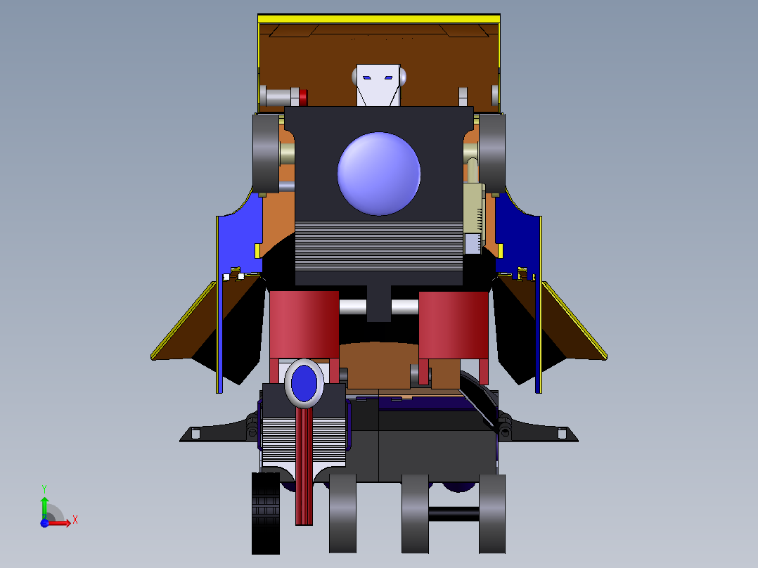 变形金刚前视图