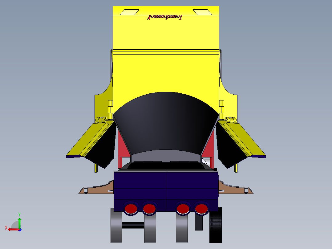 变形金刚后视图