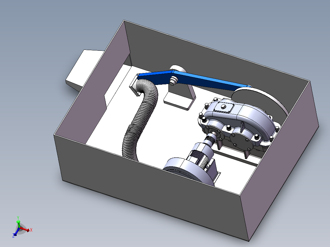 QF-3720 医药粉剂定量分装机主视图
