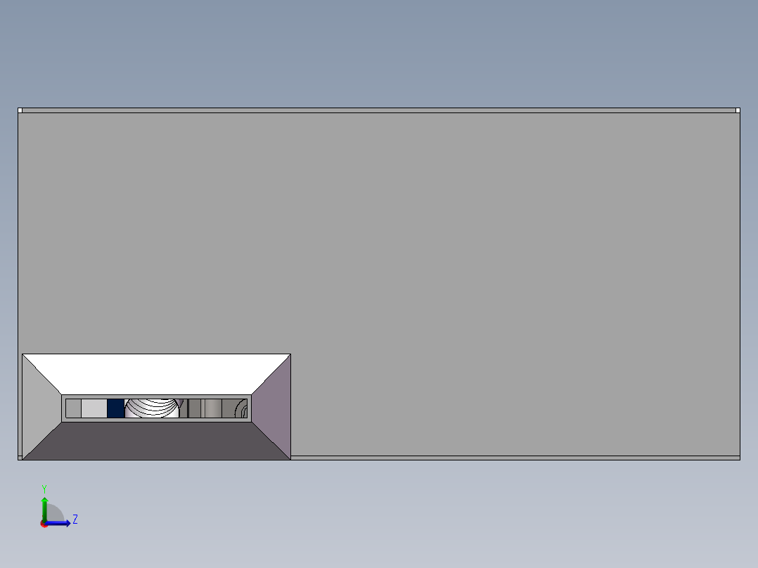 QF-3720 医药粉剂定量分装机左视图