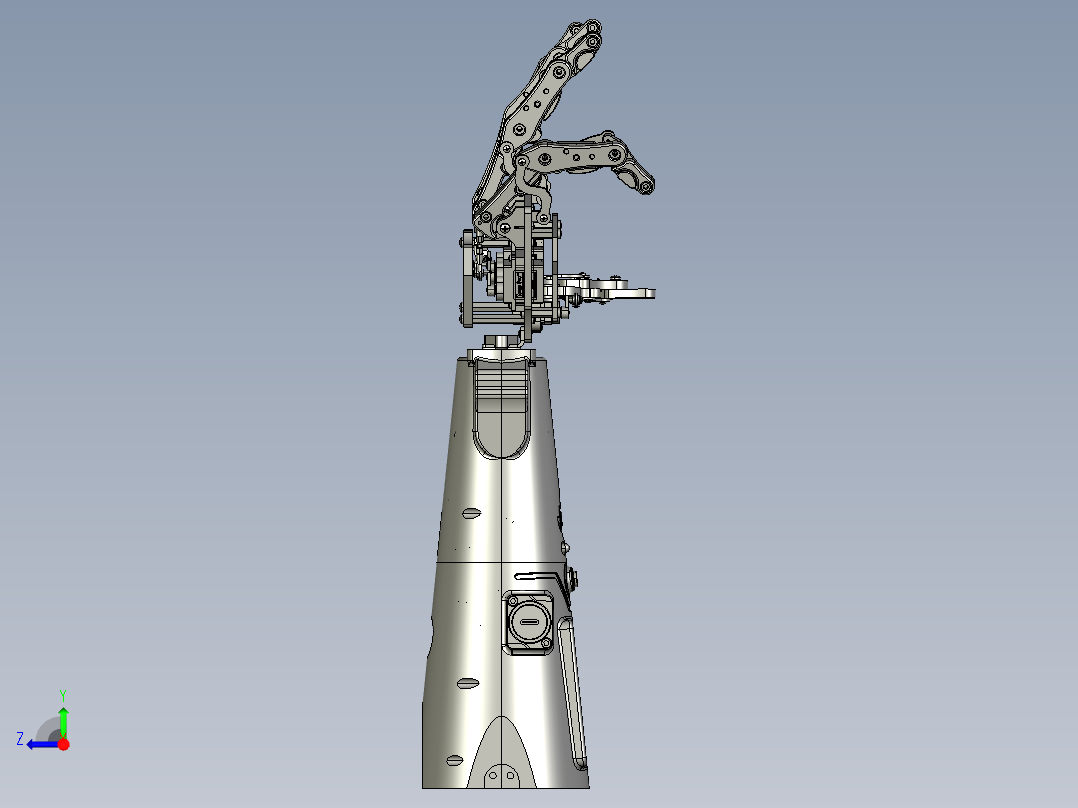 A0003361-实验室上肢假手 – 基于ESP32（6自由度）右视图