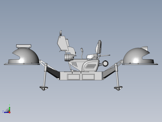 飞行摩托车模型图 