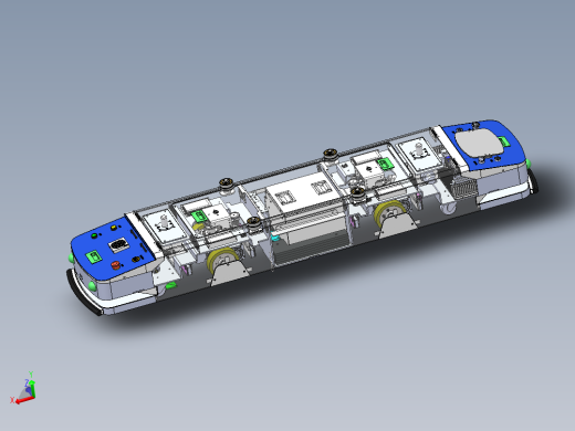 双向潜伏式AGV  sw21