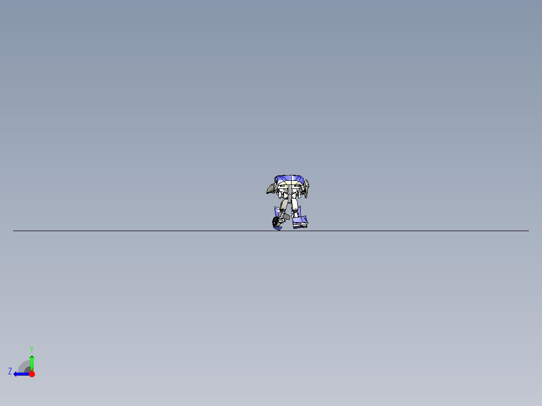 变形金刚右视图