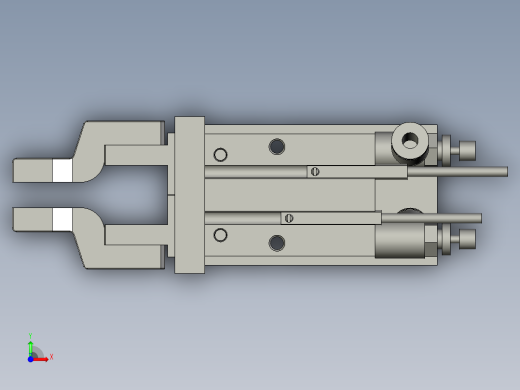 9-夹爪气缸装配前视缩略图