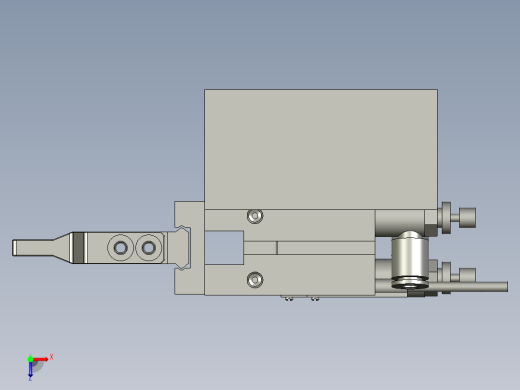 9-夹爪气缸装配俯视缩略图