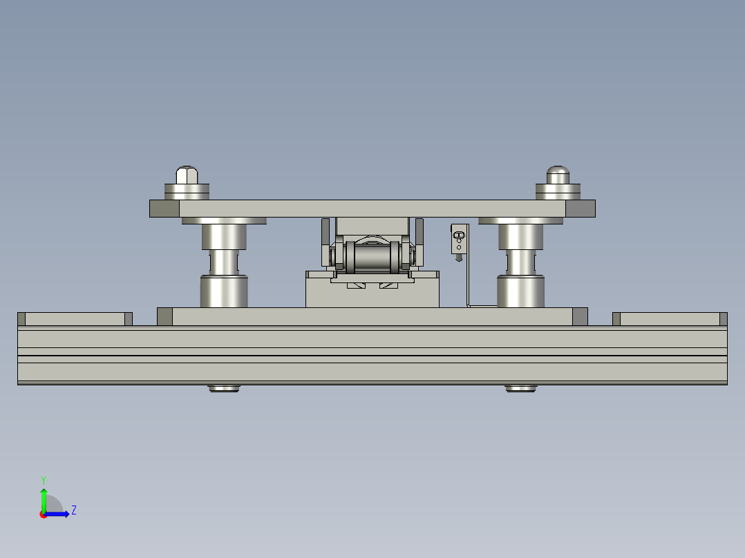 頂升組合01-0614-1223左视图
