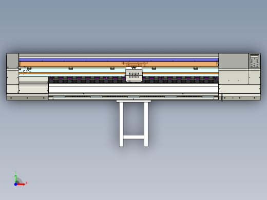 大型喷画打印机前视缩略图