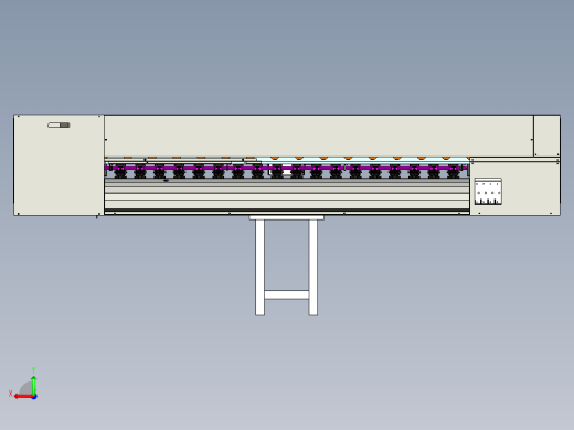 大型喷画打印机后视缩略图