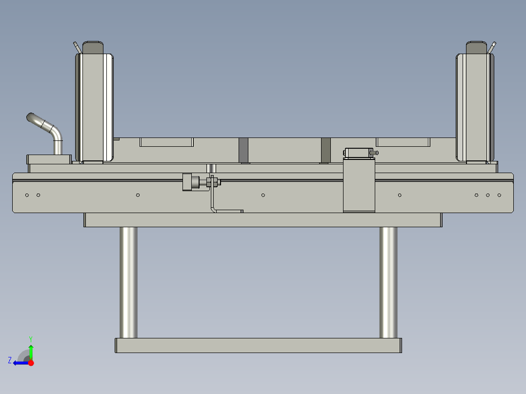 料仓组件右视图