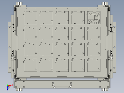 料仓组件俯视缩略图
