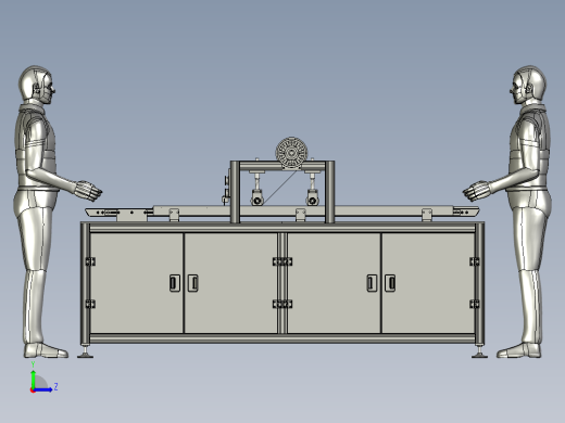 辊子同步玻璃贴膜机左视缩略图