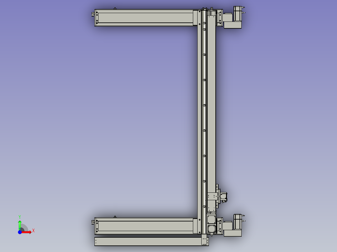 18328-三轴搬运机械手前视图