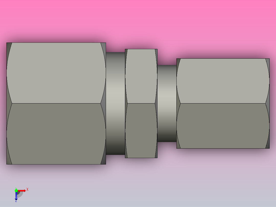 EO管接头直减速机GR10 06LMS.igs俯视图