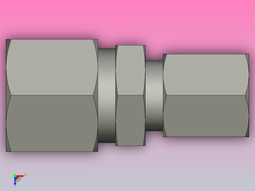 EO管接头直减速机GR10 06LMS.igs俯视缩略图