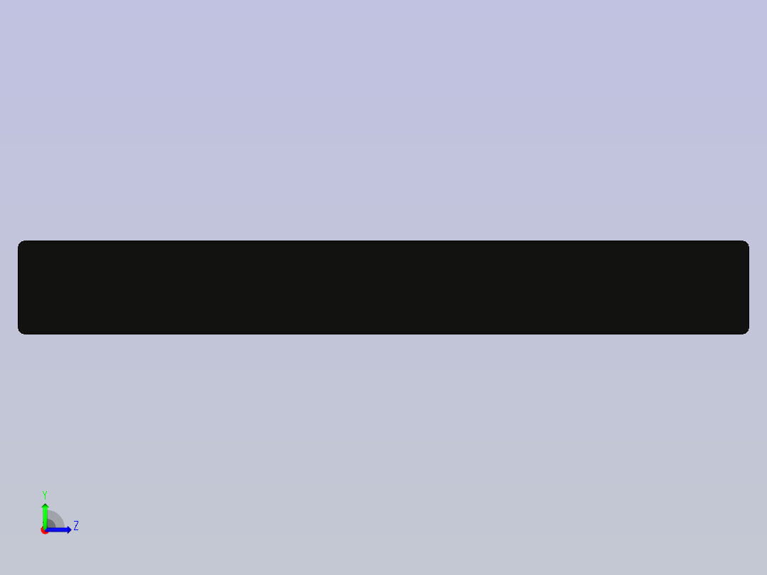 可调高度的打印机底座左视图