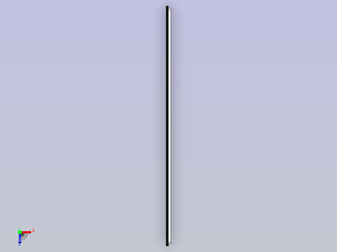 可调高度的打印机底座俯视图