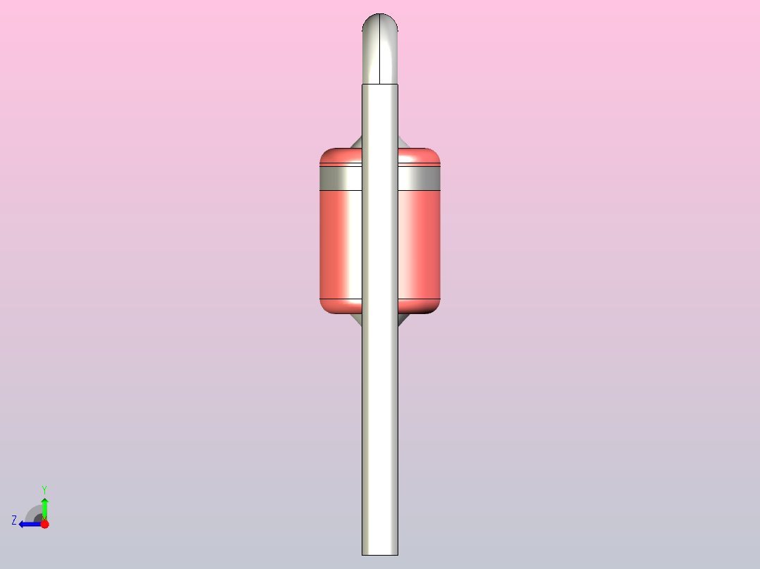 轴向二极管外壳DO-34_Max_150mil_rev1.0.zip.zip右视图