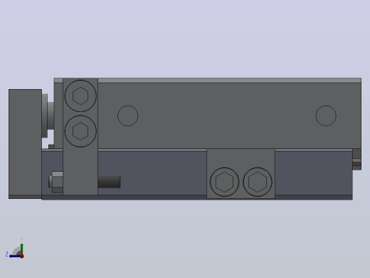 气动滑台HMXQ25系列[HMXQ25-50AS]右视缩略图