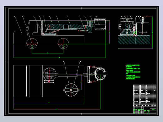 树干涂白机CAD